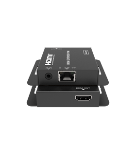 支持高达PCM7.1 70M 150M HDMI KVM扩展器的音频格式，带红外、USB