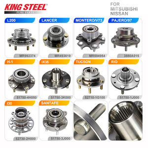 KINGSTEELカートランスミッションスペアパーツオートフロントリアホイールハブベアリングNISSANパトロールナバラティーダアーバンサニーノートXトレイル