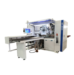 Macchina di perforazione CNC a sei lati MDF pannello compensato CNC alesatrice con funzione di fresatura laterale per officina di mobili - Product Image 1