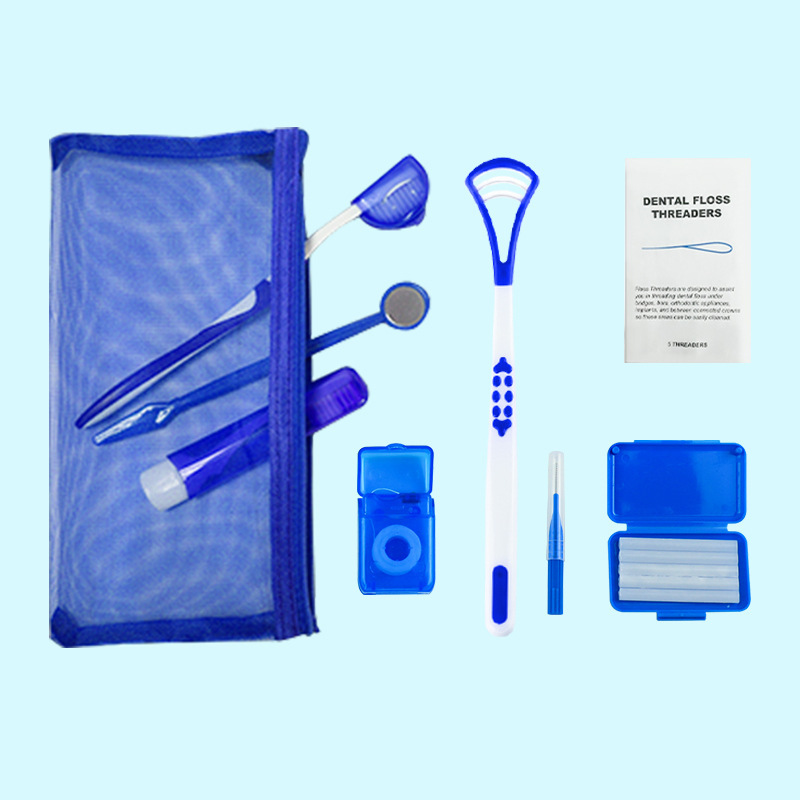 Mesh bag blue