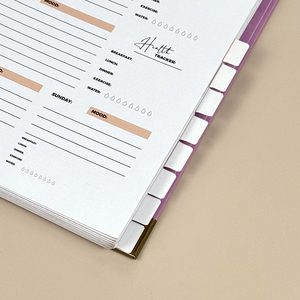 Tùy chỉnh in xoắn ốc điều dưỡng kế hoạch chương trình nghị sự <span class=keywords><strong>2025</strong></span> in ấn - Product Image 5