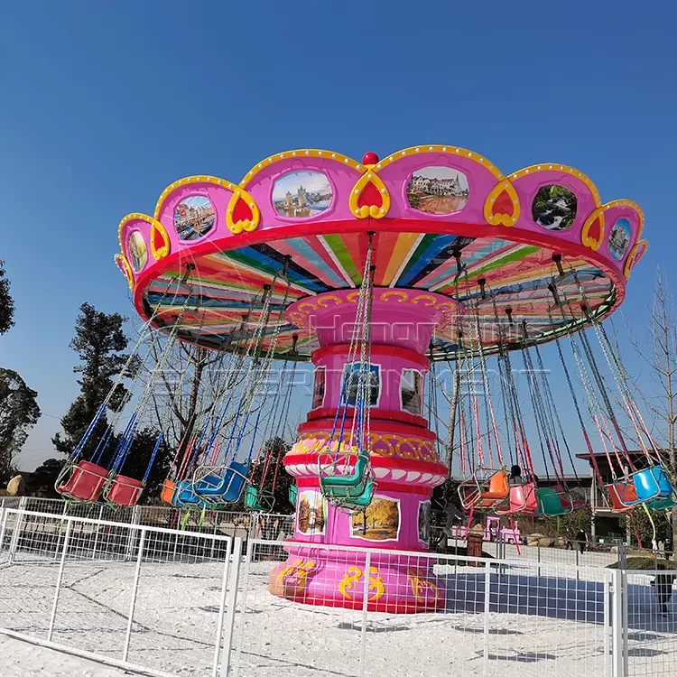 Pretpark Swing Ride Hoge Kwaliteit Vliegende Stoel Voor Kinderen En Volwassenen Spannende Pretpark Attracties Te Koop