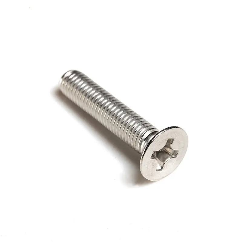 SS304 cross countersunk head machine screw