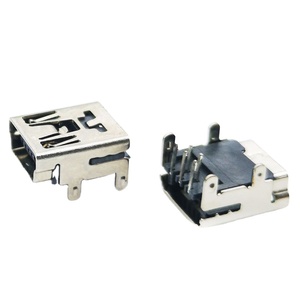 USB-C-RD50 USB 2.0迷你B 5位置倾角直角 - Product Image 1