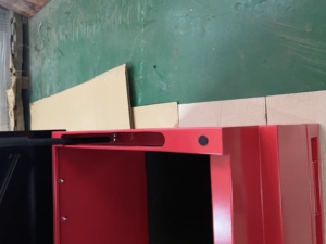 工厂热卖定制雷铝天篷工具箱铝货车叉车车库储物金库现场安全工具箱