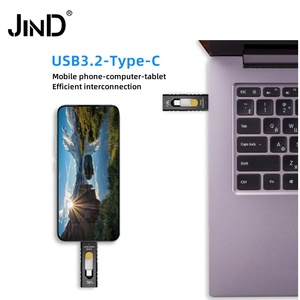 Memoria USB de alta velocidad USB 128g 512G interfaz dual unidad flash USB tipo C de gran capacidad para teléfono móvil y computadora