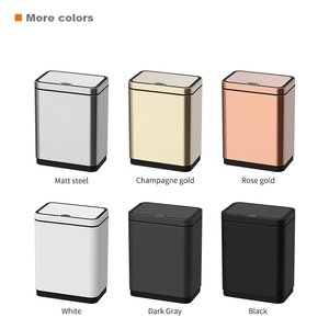 Factory Wholesale Household Most Common Use Trash Bin square Shape Trash Bin with <strong>Sensor</strong> - Product Image 4