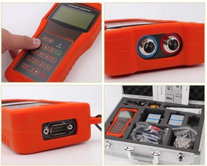 FMU830 SENTEC Factory Direct Sales Built-in Battery Portable Ultrasonic Flow Meter Handheld Transmitter <strong>Sensor</strong> - Product Image 6