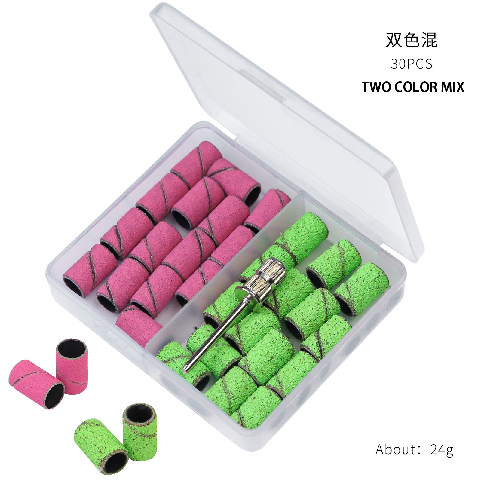 30 PCS Boxed sand ring 6#