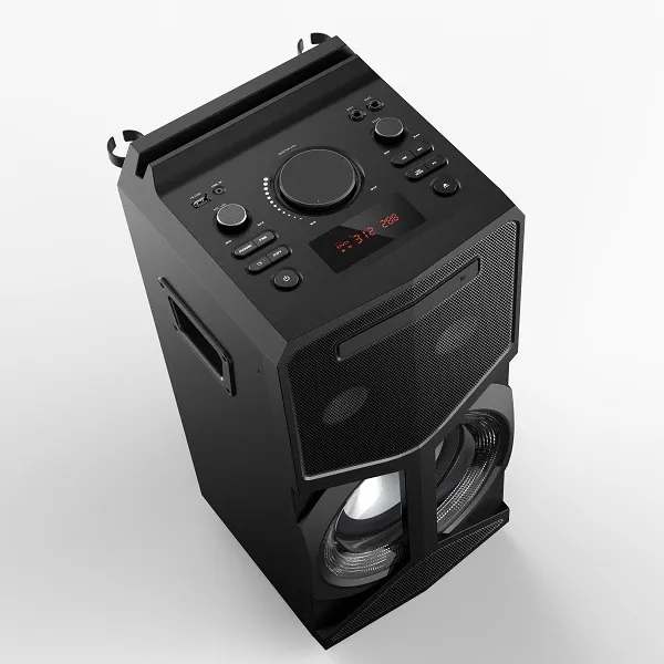 LONPOO Modul Pribadi Kualitas Tinggi Merek Besar Bt 5.0 Speaker Bluetooth Bluetooth Kotak Pesta Dj Speaker Gigi Biru