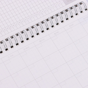 Cuaderno espiral diario personalizado para gestión del tiempo, manual de eficiencia de estudio de lista de tareas portátil con cubierta de papel de encuadernación en espiral - Product Image 4