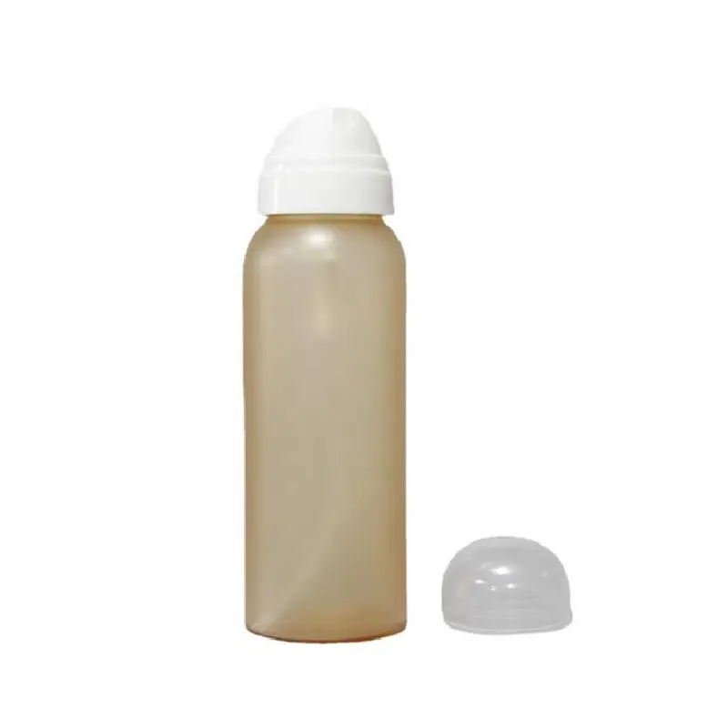 목 매트 젖빛 플라스틱 PET 에어로졸 밸브 분무기 병에 OEM OEM 100ml 스냅