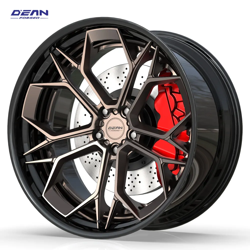 DEAN C007 rodas forjadas personalizadas 16 a 22 polegadas 6061-T6 liga de alumínio LC500 5X114.3 5X112 5X120 5X115 rodas