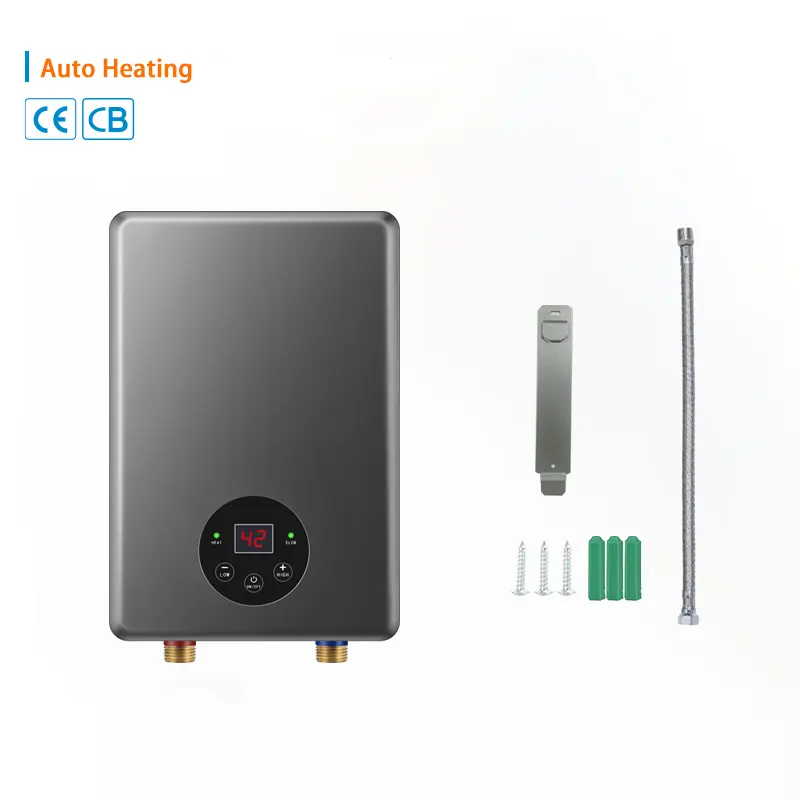 Calentador de agua eléctrico portátil para el hogar, alta eficiencia, 220V, 3,5kw