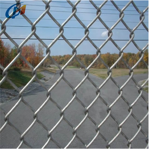 Rete metallica a ciclone zincata Hdg 50*50mm 6ft 8ft collegamento a catena recinzione maglia rotolo da rete in acciaio Anping fabbrica rete metallica - Product Image 3
