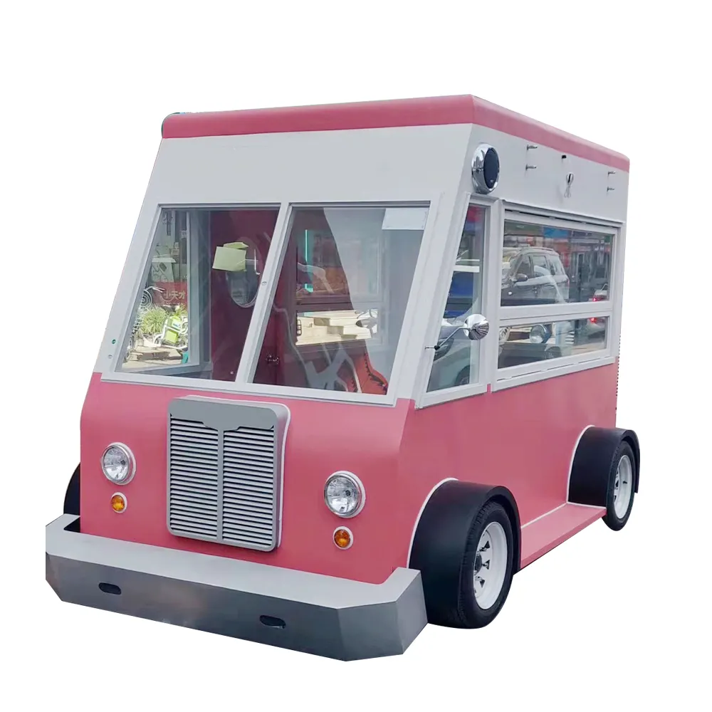 Sap Gebruikte Fastfoodtruck Aanhangwagen Restauratiewagen Food Trailer Voor Europese Verkopers Hotdog Mobiele Food Kar