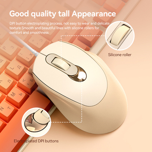 Business cablato Mouse 1600 Dpi retroilluminazione ergonomico Mouse V2 per Computer Pc portatile - Product Image 3