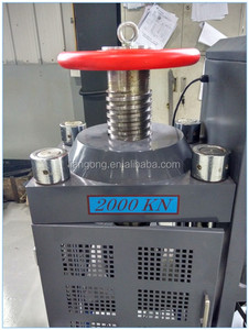 Máquina de prueba de compresión de ladrillo con pantalla digital 2000KN - Product Image 4