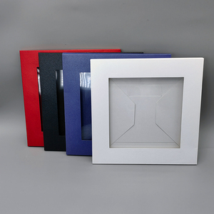 Tùy chỉnh Khăn lụa tái chế Ngọc Trai hộp giấy <span class=keywords><strong>5x7</strong></span> hộp sinh nhật urn hộp Phong bì với cửa sổ - Product Image 3