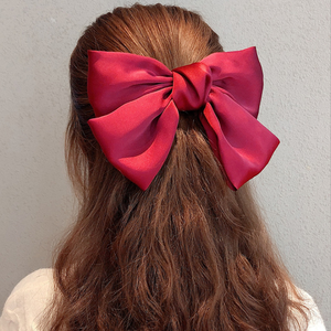 Wholesale Fashion Girls Large Big Velvet <strong>Hair</strong> <strong>Bows</strong> Barrette Clips Ladies Trendy Classic <strong>Hair</strong> Clips Accessories for Women - Product Image 1
