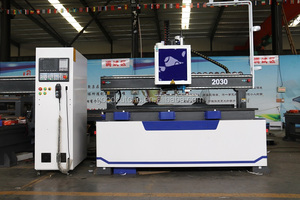 2025 Hot Sales <span class=keywords><strong>Linear</strong></span> 1325 1530 2030 Atc Router <span class=keywords><strong>Cnc</strong></span> com Câmera CCD e Faca Oscilante