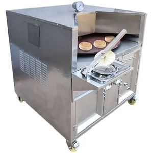 Commercial <strong>Gas</strong> <strong>Oven</strong> for Crepe and Pancake Making Small Roti Chapati and Arabic Pita Bread Machine - Product Image 4