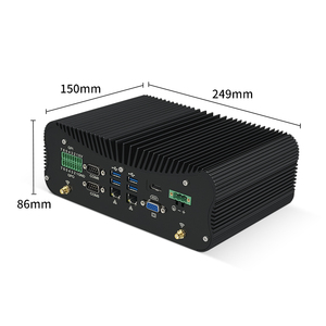 I3 I5 7267U I7 7560U 10610U 1355U Ipc X86 Android 12V 6Usb Ubuntu Win 10 11 Iot Gpio 6 Com 8 Usb Fanless Industrial Mini Pc - Product Image 5
