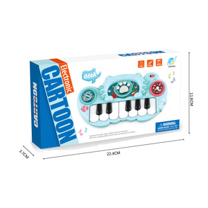 Bán Sỉ Trẻ Em Bàn Phím Di Động Âm Nhạc Điện Tử Đàn Piano Đồ Chơi Trẻ Em Với Ánh Sáng Nhấp Nháy Mini Đàn Piano - Product Image 4