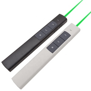 Puntatore Laser verde USB ricaricabile puntatori Laser Wireless per presentazione PPT puntatore didattico penna Wireless per presentatore Laser - Product Image 1