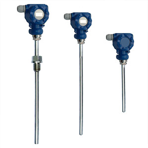防水IP67 pt100液体温度变送器pt1000温度传感器，带显示器4-20ma - Product Image 1