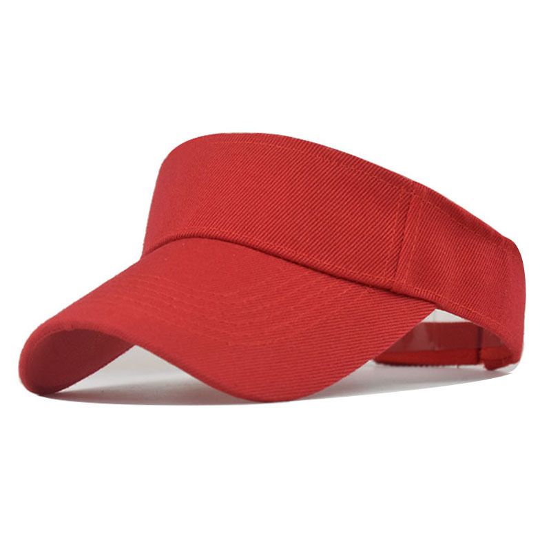 Topless hat bright red