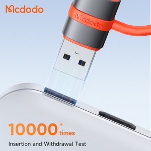 フックType-CからUSB3.0への高速データ転送を備えたMcdodo380アダプターギガバイト/秒サポートiP15ラップトップ用のUSB-CハードドライバーUディスクアダプター - Product Image 5