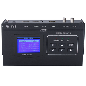 CATV DVB-T Modulator DVB-C ISDB-T <strong>MPEG4</strong> HD AV Signal Headend Encoder Digital Modulator