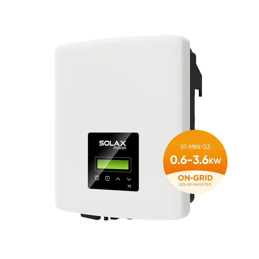 Inversor monofásico en red Solax Eu Market, superventas, 1Kw, 10Kw, X1, Mini 0,6-3.6Kw