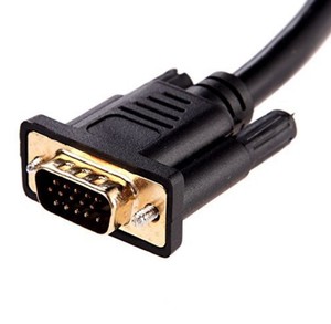 Adaptador VGA a 2 hembra, convertidor de distribución, cable divisorio para ordenador de vídeo, 1 en 1