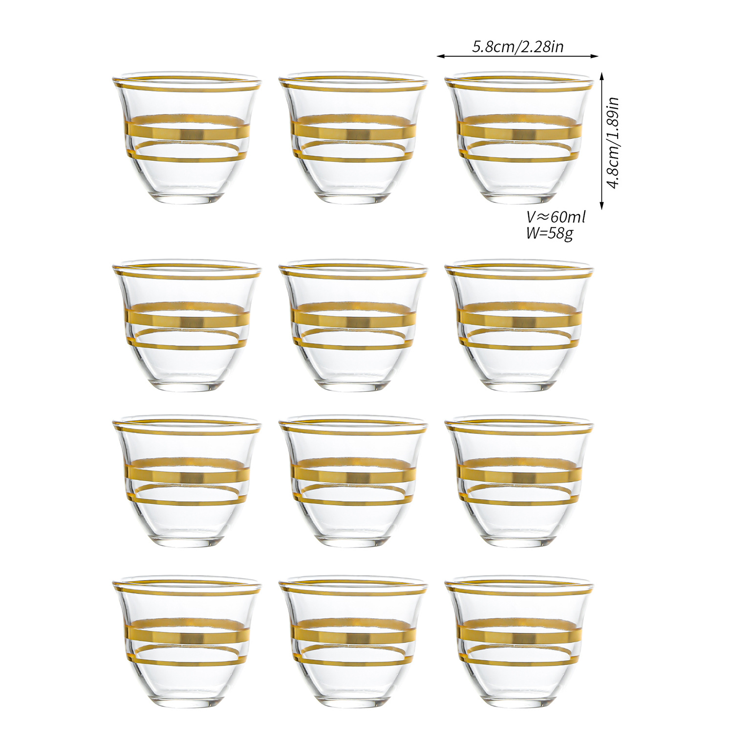 B-12pcs set