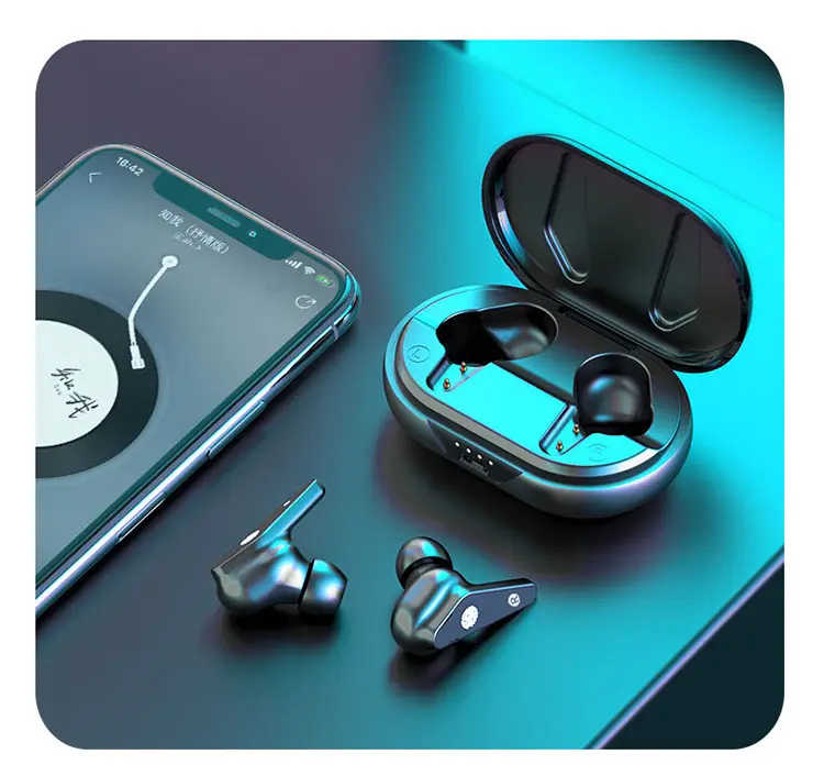 Headset earbud Pro 6 Harga Murah pabrik Earphone nirkabel Noise Cancelling headset In-ear Pro 6