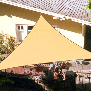 Langlebiger Patio-Outdoor-Vordach Schatten-Segelstoff 70% Dreieck Rechteck und Viereck - Product Image 3