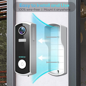 Sistema de intercomunicación Tuya Smart Video Timbre Cámara HD Audio bidireccional Alertas en tiempo real para la máxima comodidad de seguridad en el hogar - Product Image 2