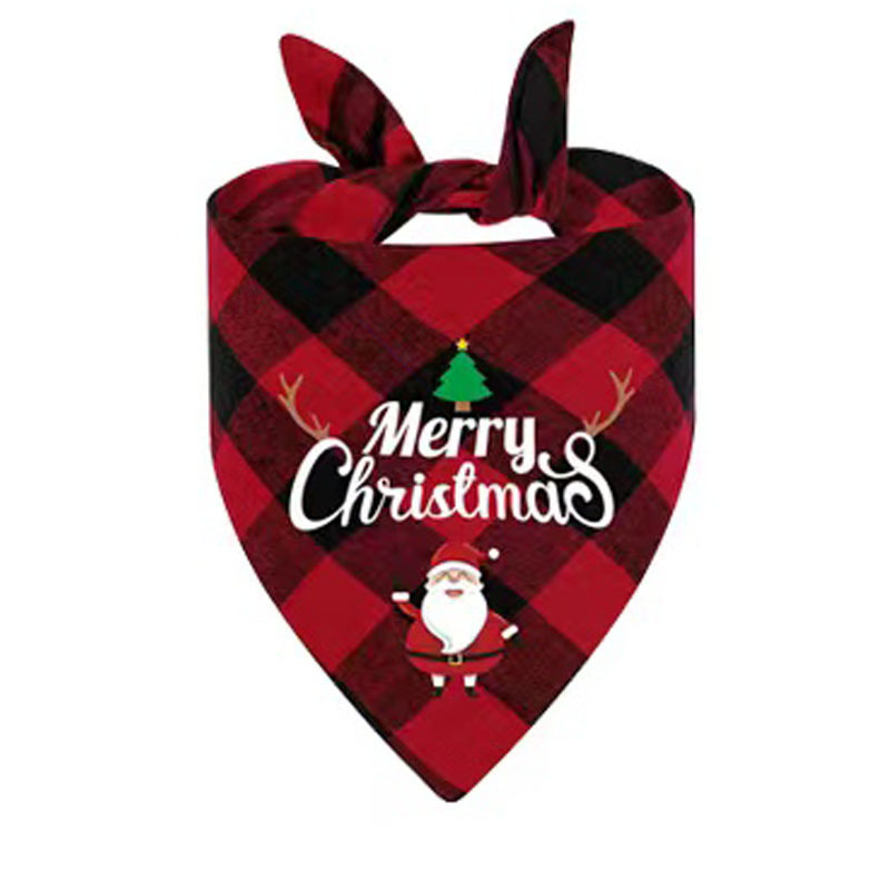 Motif Père Noël rouge