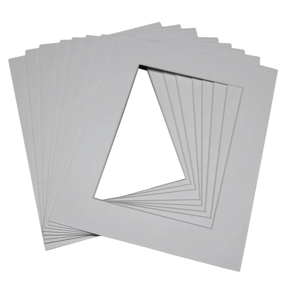 Matboard en papier artisanat cadre photo cadre photo en carton 5x7