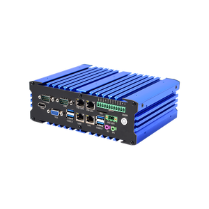 組み込みItx IoT Pc 4 LanメタルケースコンピューターマルチLanファンレスデジタル化Pc - Product Image 1