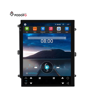 Podofo 8核4 + 64g 9.7 "垂直屏幕安卓车载收音机立体声全球定位系统4G WIFI BT AI Carplay DSP高分辨率DAB + 支持360摄像头 - Product Image 1