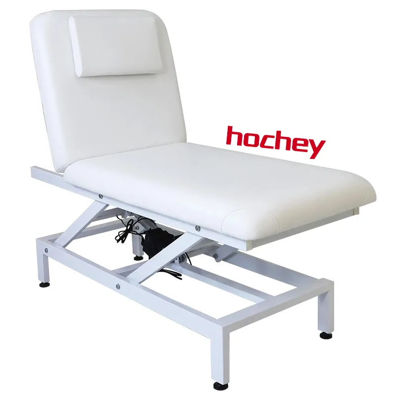 Hochey Medische Schoonheidssalon 3 Motor Verstelbare Elektrische Massage Gezichtsbed Schoonheidswinkel Spa Bed & Tafel Kapsalon Apparatuur