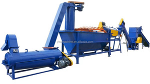 Pp waster plastik geri dönüşüm makinesi plastik çöp torbaları geri dönüşüm çamaşır ipi plastik atık sıralama ve çamaşır makinesi - Product Image 3