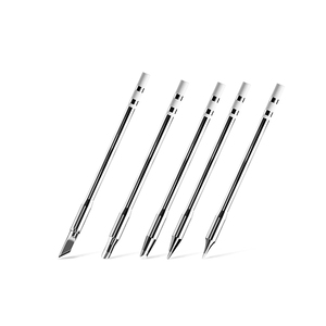 Havya ucu kurşunsuz saf bakır kaynak araçları T80 serisi entegre aktif ipuçları 80W lehimleme istasyonu için kaynak ipuçları - Product Image 4