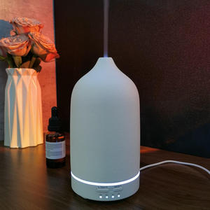 LED Light Diffusor mit ätherischen Ölen Home Luftbe feuchter Keramik Aroma Diffusor - Product Image 5