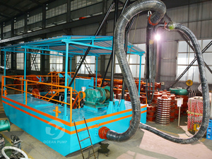 Máquina de dragado de arena de succión de chorro, fácil operación, para minería de arena de río - Product Image 2