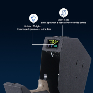 ホテル用キーロックと指紋パスワード付きポータブル盗難防止ミニガンボックスホーム使用保証金 - Product Image 4