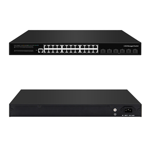 30 Port L3 yönetilen 10G Uplink 2.5G Ethernet anahtarı desteği DHCP sunucusu, QoS, ACL, SNMP V1/V2/V3, IGMP snov1 v1/v2 - Product Image 5
